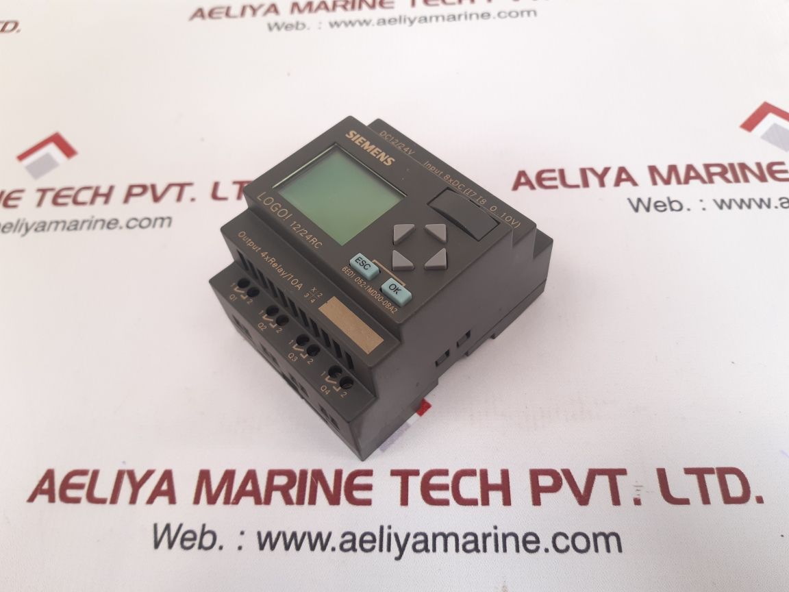 Siemens 6ed1 052-1md00-0ba2 logic module display s c-n4d50464 - Image 2