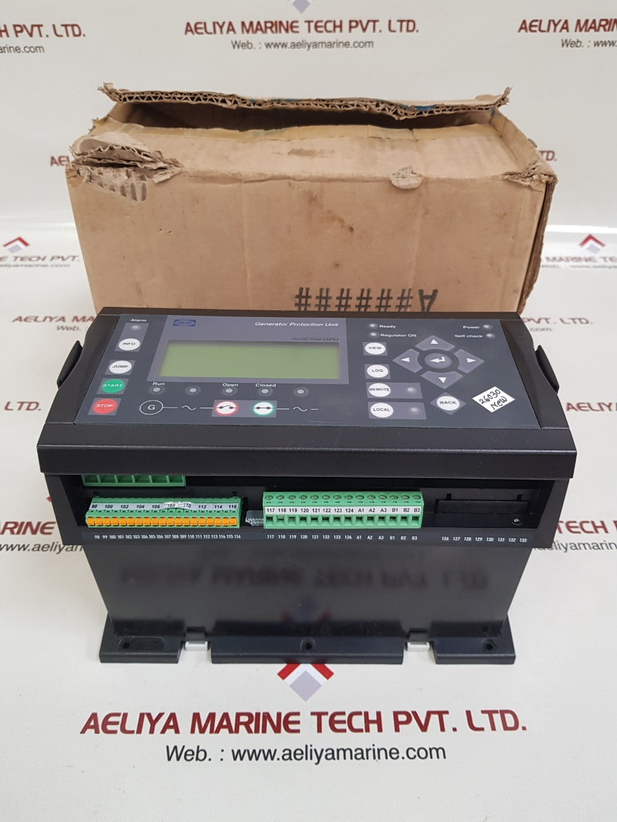 Deif Gpu-3 Generator Protection Unit 0-20Ma