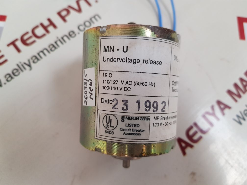 Merlin Gerin Mn-u 685679 Undervoltage Release Masterpact Circuit Breaker - Image 8