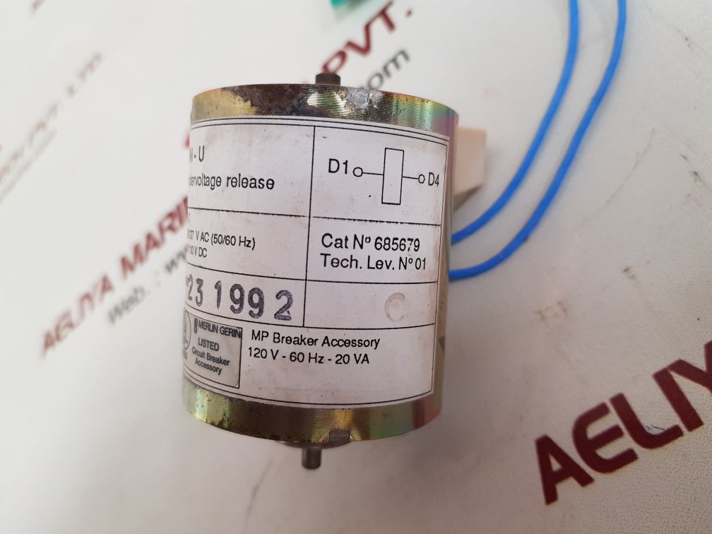 Merlin Gerin Mn-u 685679 Undervoltage Release Masterpact Circuit Breaker - Image 9