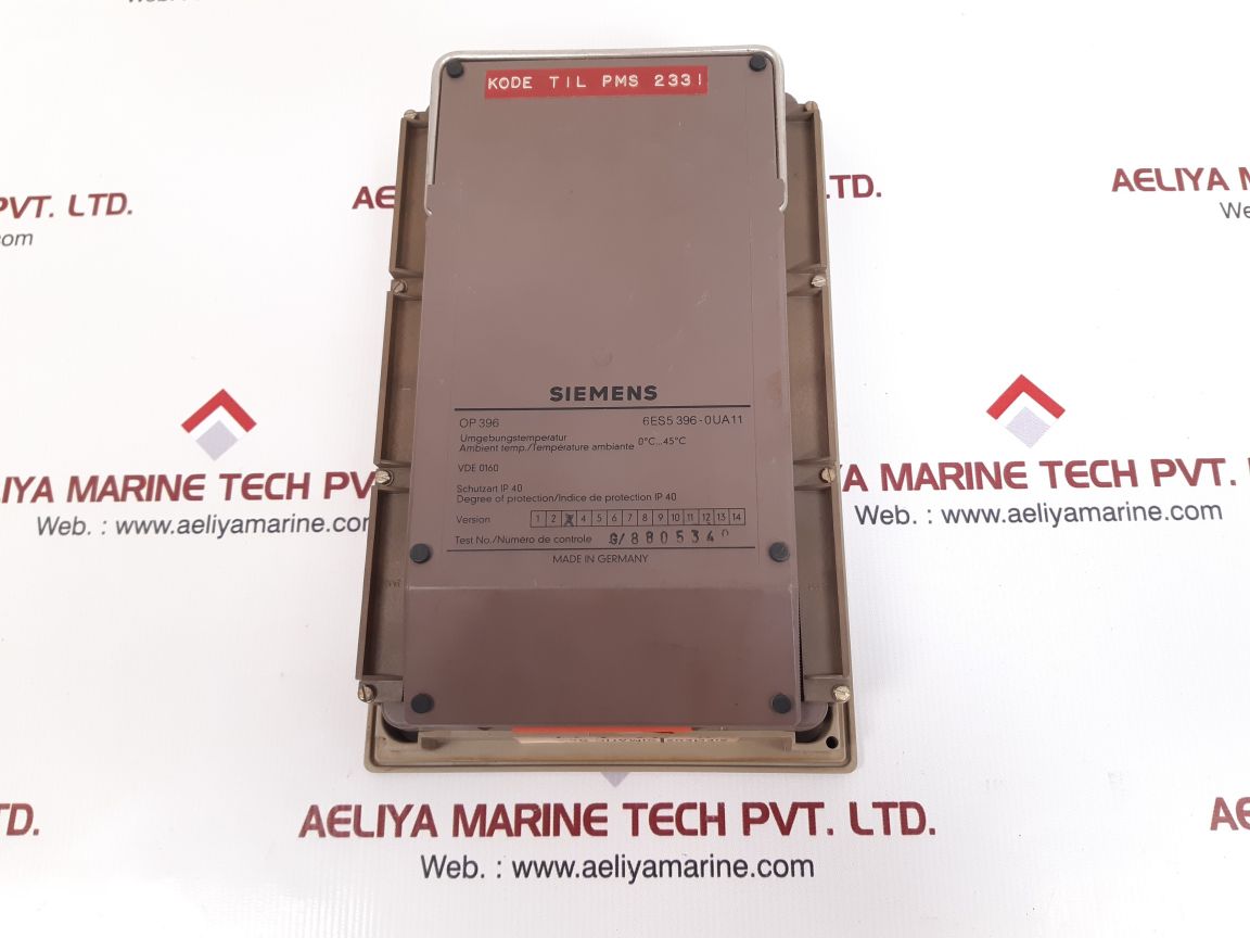 Siemens 6es5 982-3ub11 operator panel 6es5 396-0ua11 - Image 2