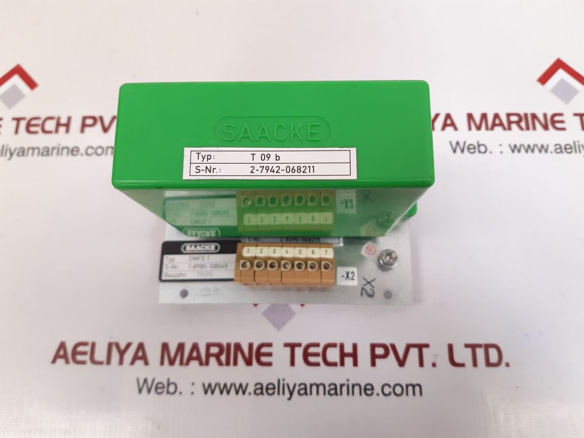 Saacke Cmfs 1 Burner Control Unit T 09 B