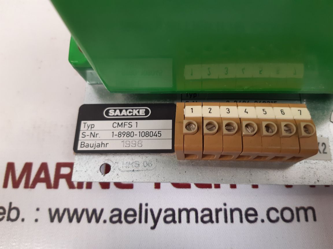 Saacke Cmfs 1 Burner Control Unit T 09 B - Image 2