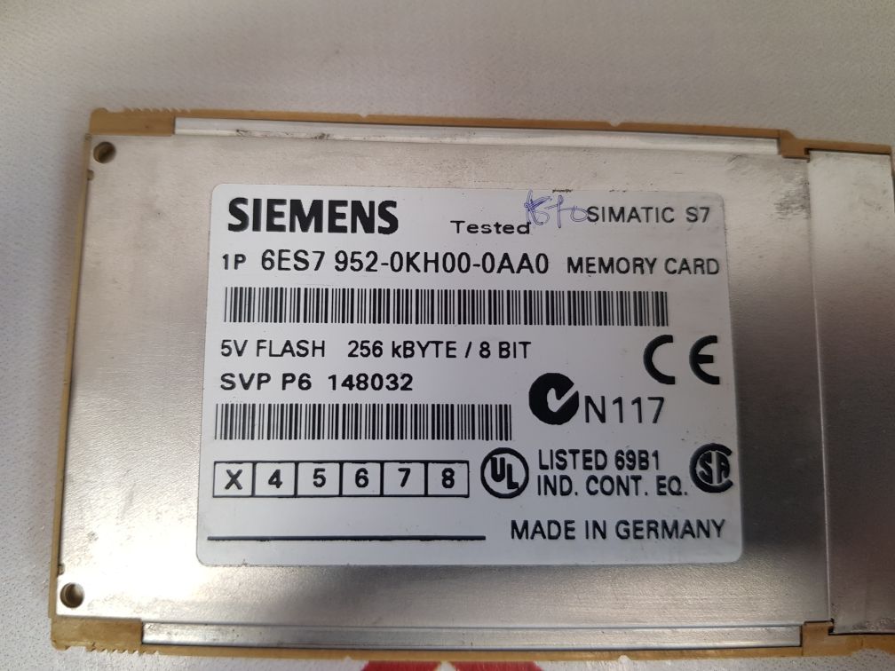 Siemens simatic s7 6es7 952-0kh00-0aa0 memory card - Image 6
