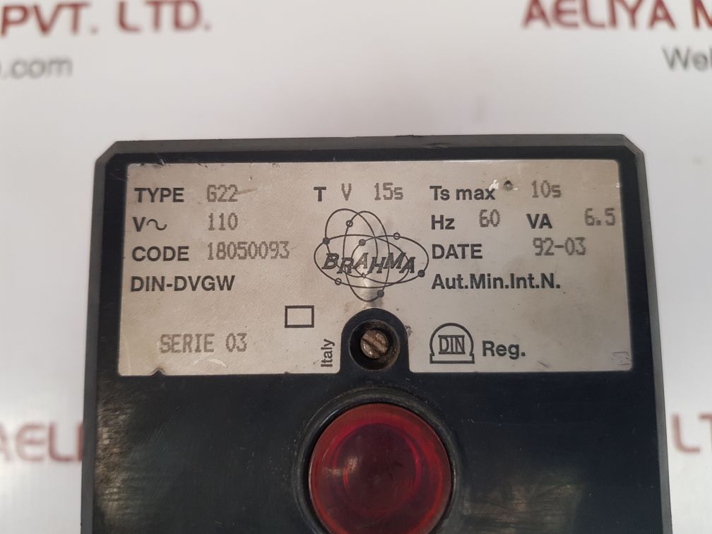 Brahma g22 burner panel biler 18050093 - Image 6