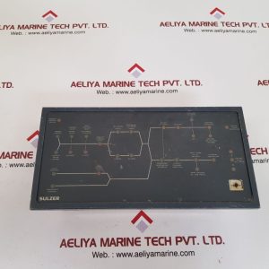 Sulzer 847eta215 b synoptic-panel 112016.997.200-002
