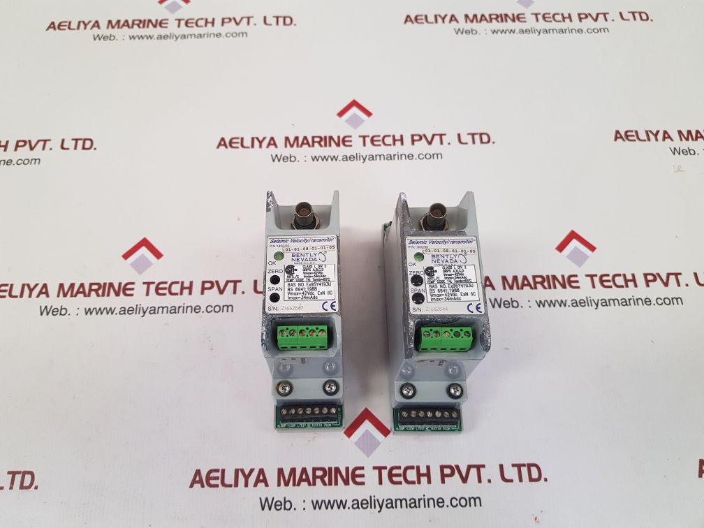 Bently nevada 1800/55 seismic velocity transmitor - Image 6