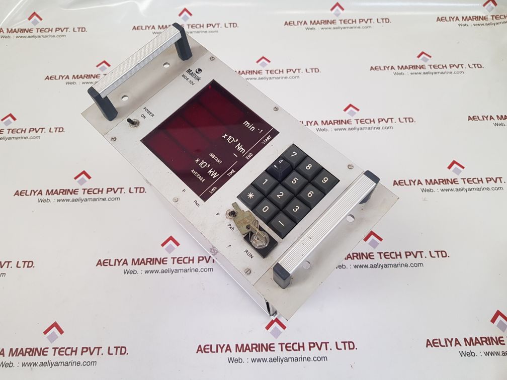 Maihak Mds 820 Torsionmeter Ship`S Propeller Shaft Speed Power Measure Meter - Image 2