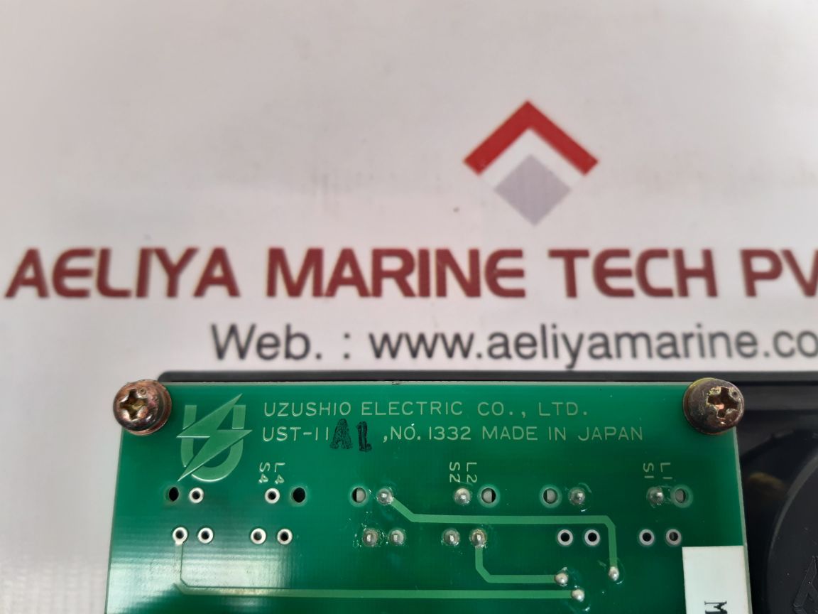 Toyo keiki acf-6 amp panel meter with uzushio ust-11a1 pcb card - Image 7