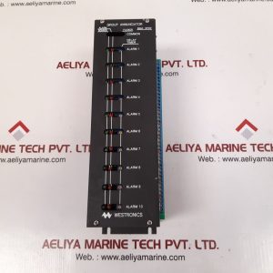 Westronics sbga-10p2w group annunciator used