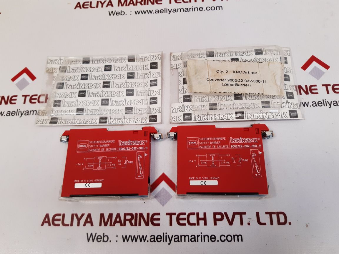 Stahl 9002/22-032-300-11 intrinspak safety barrier