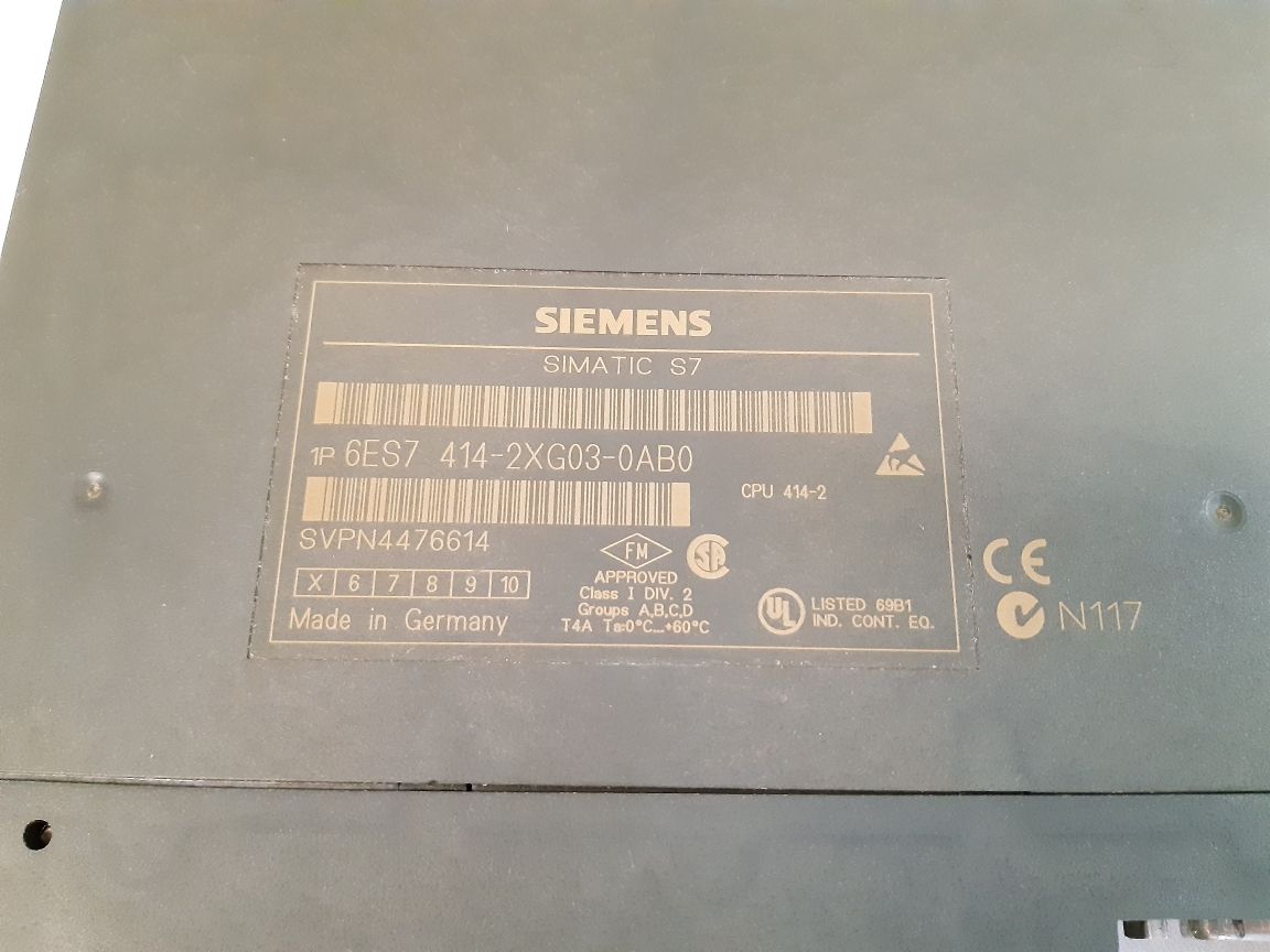 Siemens 6es7 414-2xg03-0ab0 module - Image 2