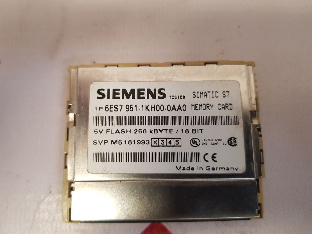 Siemens simatic s7 6es7 951-1kh00-0aa0 memory card - Image 6