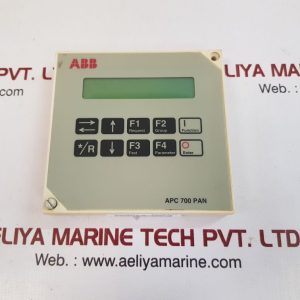 Abb apc 700 control panel