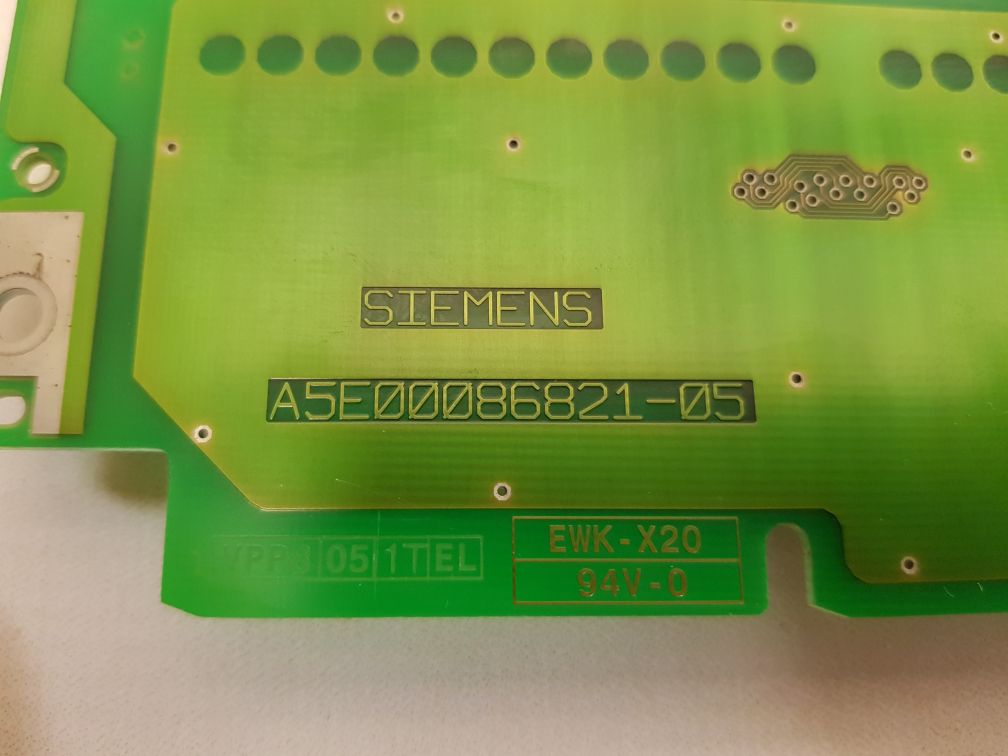 Siemens a5e00086821-05 pcb card ewk-x20 used - Image 5