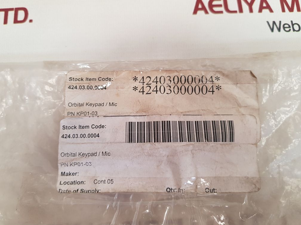 Spector/lumenex kp01-03 intrinsically safe keypad - Image 2