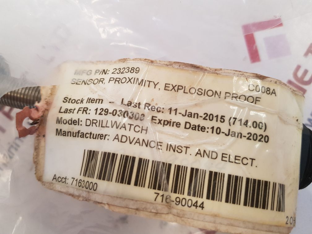 Md totco/nov 232389 proximity sensor - Image 11