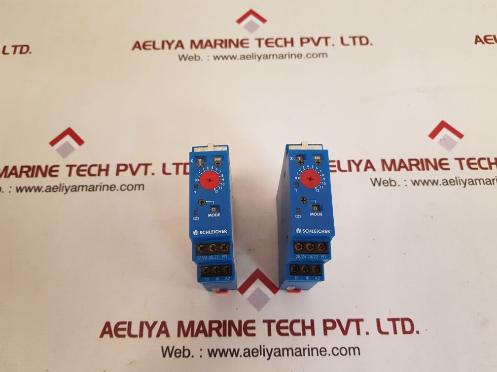 Schleicher kzl 92(a) time delay relay