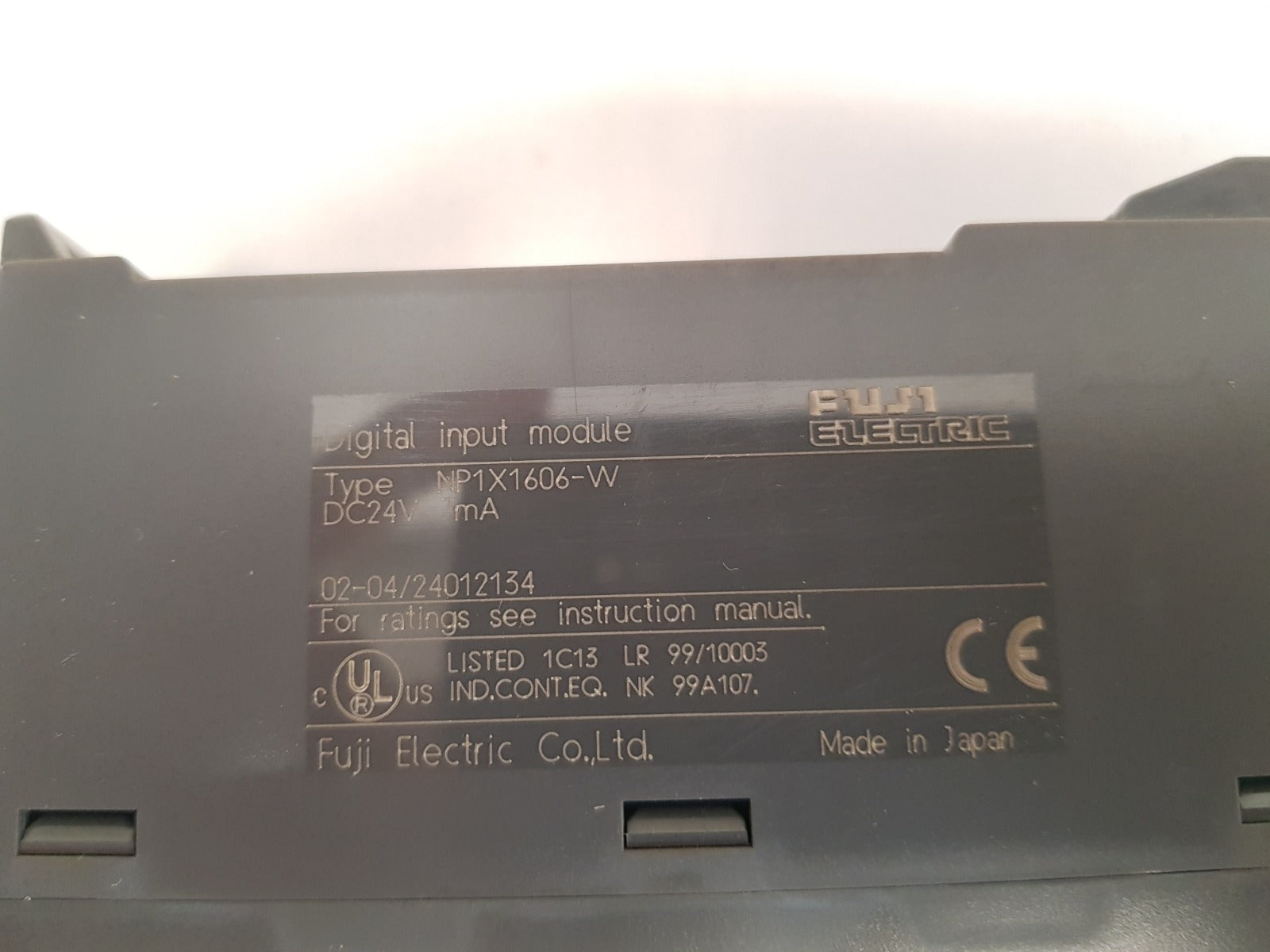 Fuji electric micrex-sx np1x1606-w digital input module - Image 6