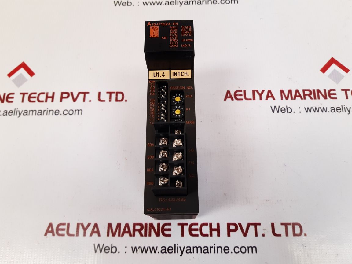 Mitsubishi a1sj71c24-r4 computer link module - Image 2