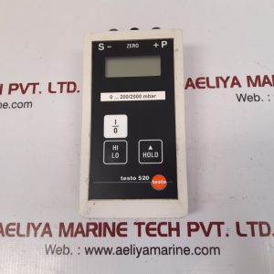 Testo 520 digital manometer