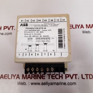 Abb n003262813551 transducer etm 45