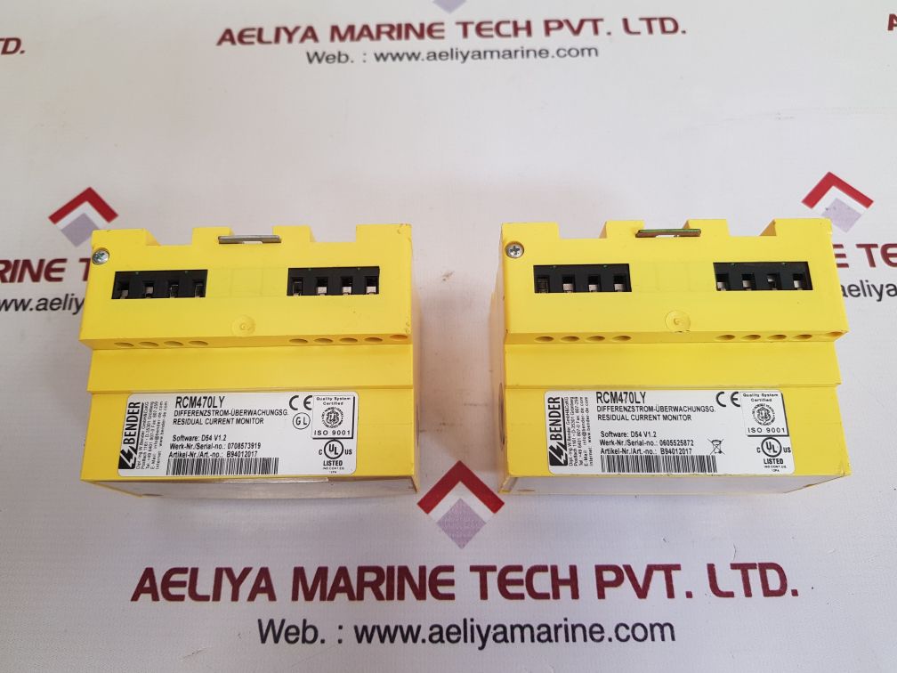 Bender rcm470ly residul current monitor - Image 3