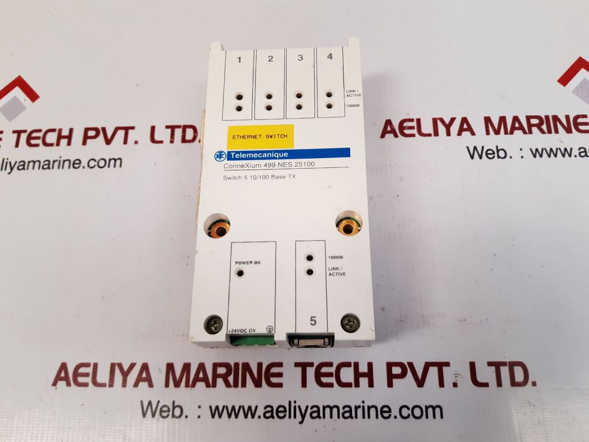 Telemecanique 499nes25100 connexium switch