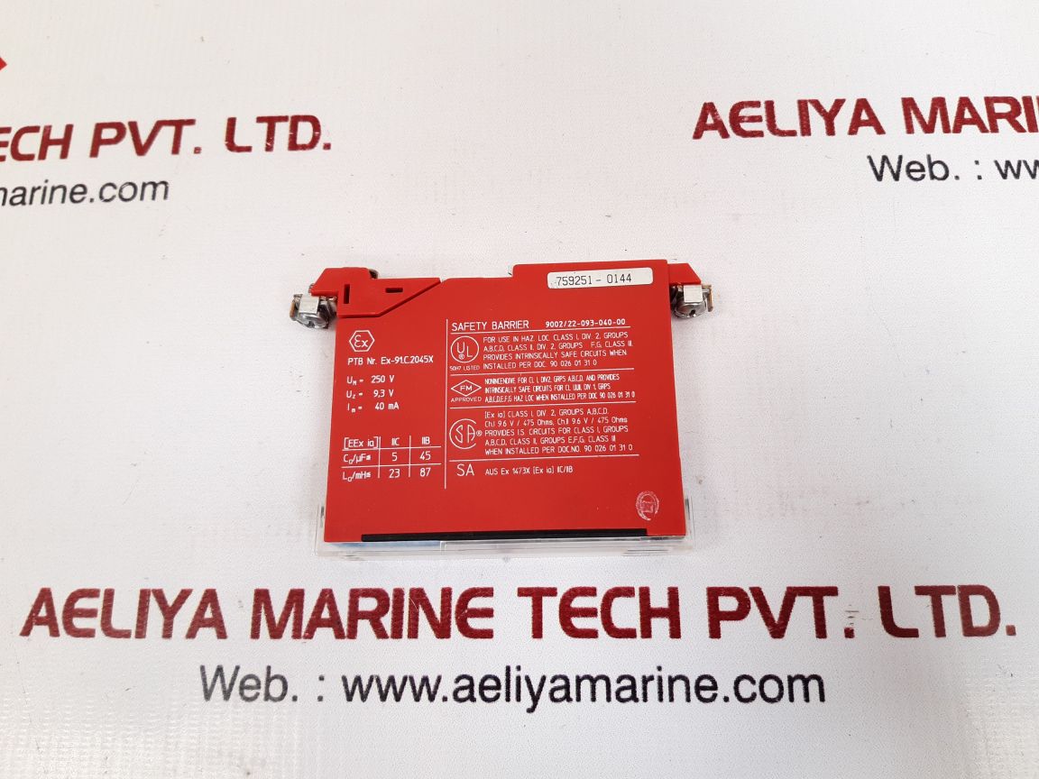 Stahl 9002/22-093-040-00 safety barrier relay - Image 3