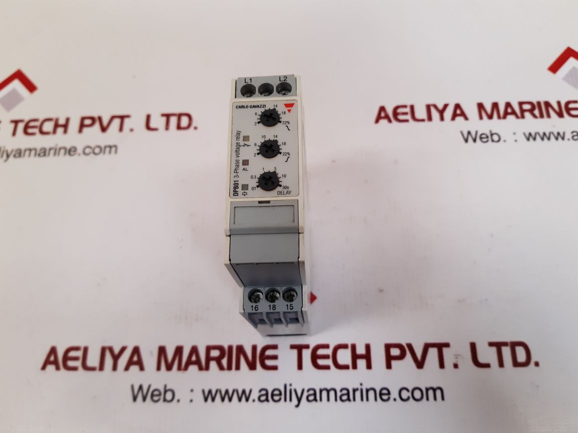 Carlo gavazzi dpb01cm48 3 phase voltage relay - Image 5
