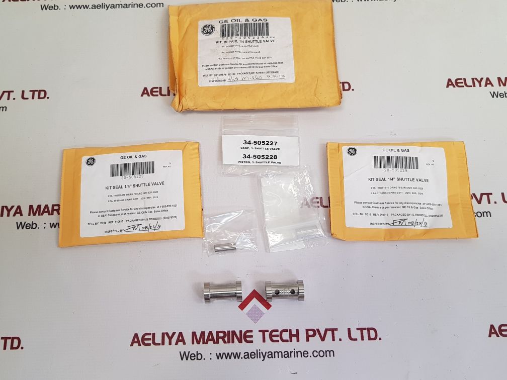 Ge 34-505227 1/4 shuttle valve