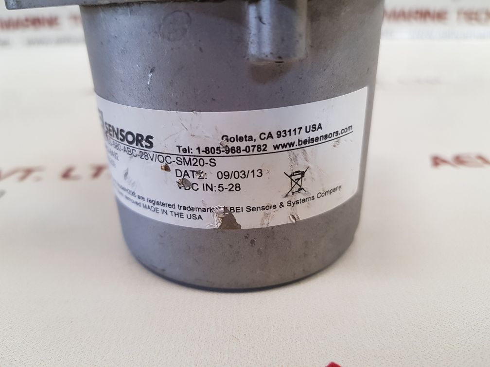 Bei sensors 01002-8492 optical rotary encoder h25d-ss-680-abc-28v/oc-sm20-s - Image 8