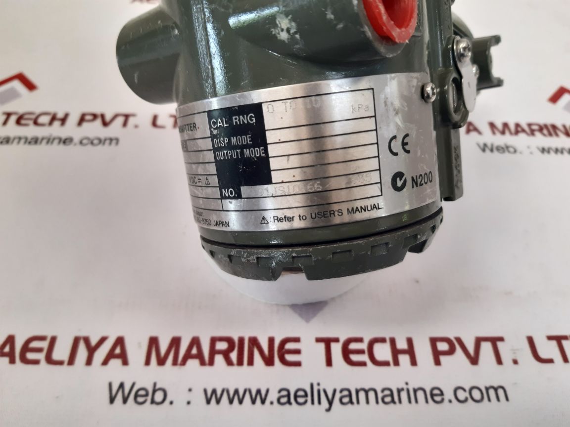 Yokogawa Eja530A Style S2 Dpharp Transmitter 0 To 10 Kpa - Image 7