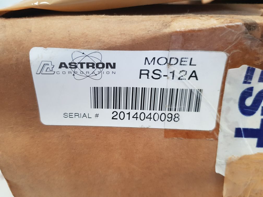 Astron Rs-12A Power Supply 3 Amp 115Vac 300 Watts 13.8 Vdc With Ac Cord - Image 10