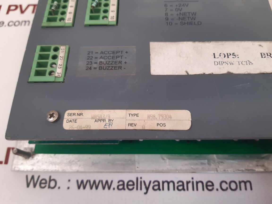 Siemens n98.79304 local operator panel - Image 5