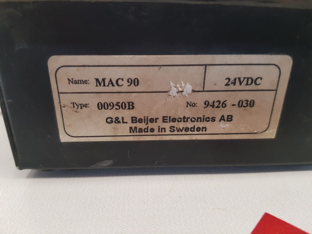 G&L Beijer Mac 90 Operator Interface 00950B (Not Working) - Image 6