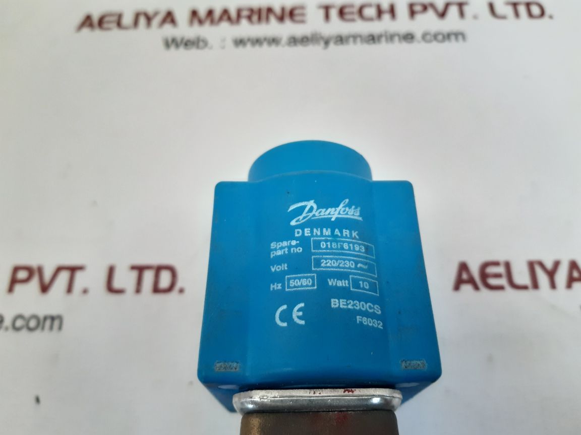 Danfoss 018f6193 solenoid valve coil be230cs - Image 2