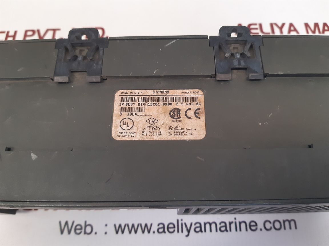 Siemens 6es7 214-1bc01-0xb0 plc module e-stand 06 - Image 5