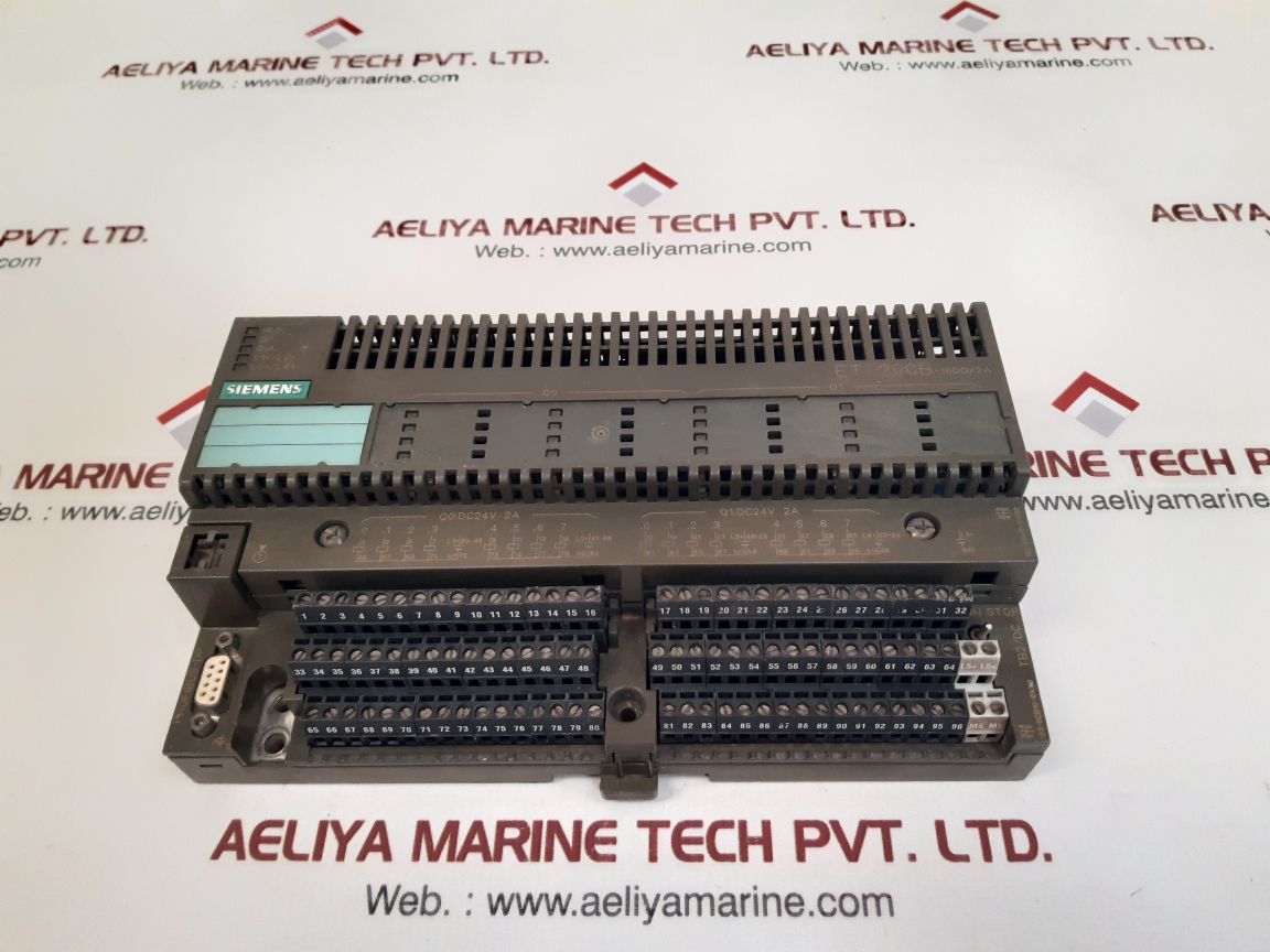 Siemens et 200b- 16do/2a digital input module Used