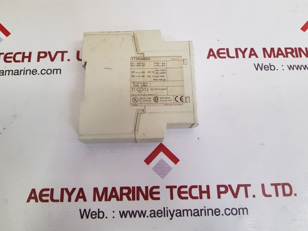 Telemecanique lt3sa00ed thermistor protection relay 24/48vdc Used - Image 5