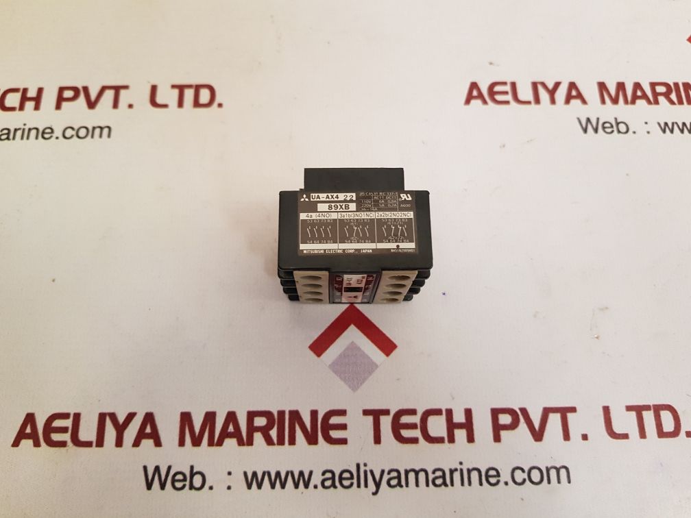 Mitsubishi electric ua-ax 422 auxiliary contact block - Image 4