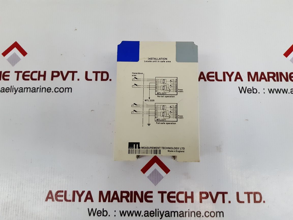 Measurement technology mtl 2211 2-channel is-input switch operated relay - Image 3