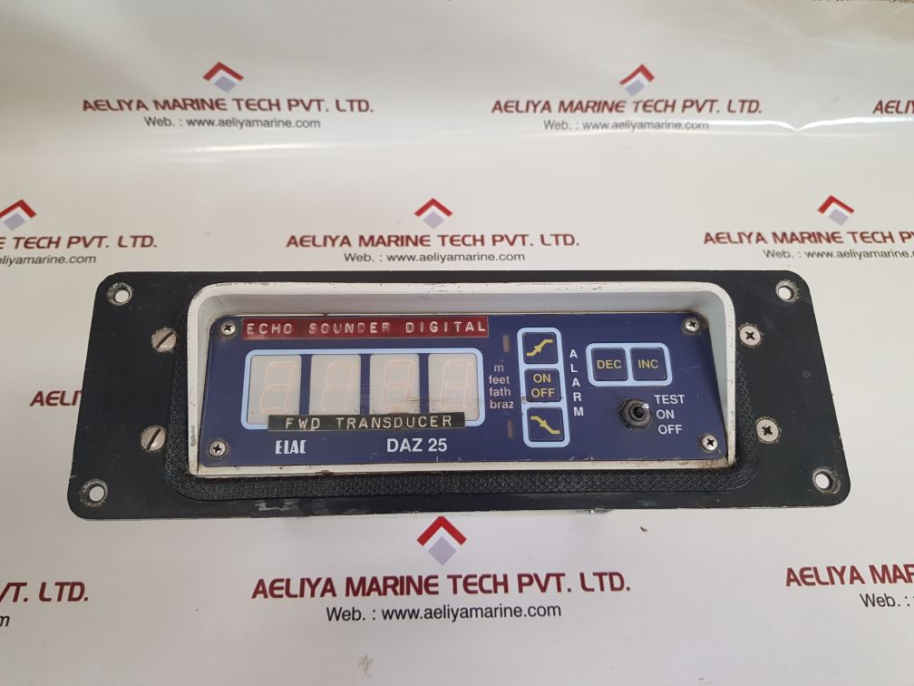 Elac daz 25-01 digital repeater display for echosounders
