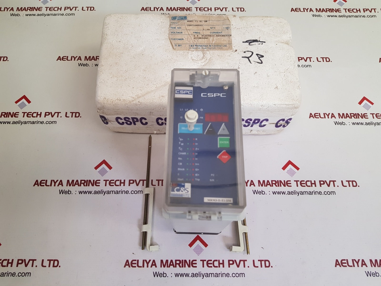 C&s protection & control mrm3-i1-e1-dm motor protection relay