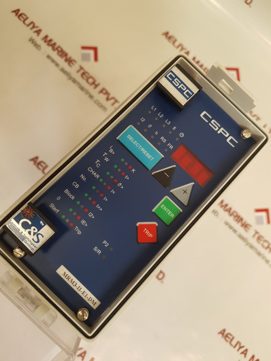 C&s protection & control mrm3-i1-e1-dm motor protection relay - Image 5