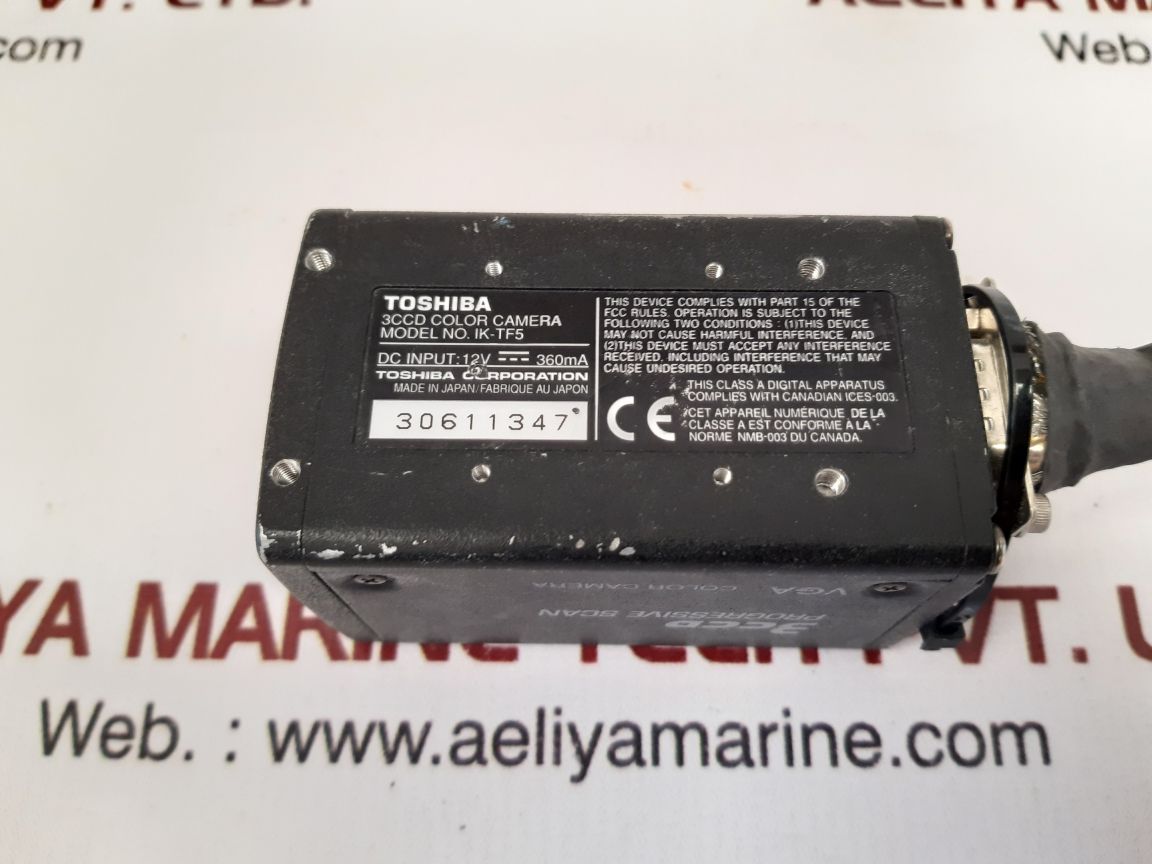 Toshiba ik-tf5 industrial color camera 3ccd - Image 7