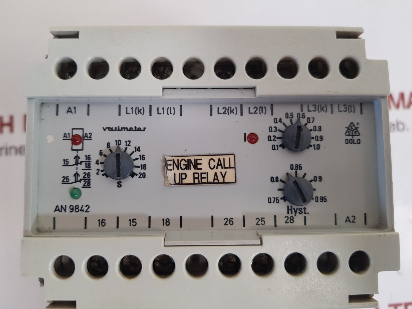 E.Dold & Sohne An 9842.82 Insulation Monitor Voltage Relay - Image 7