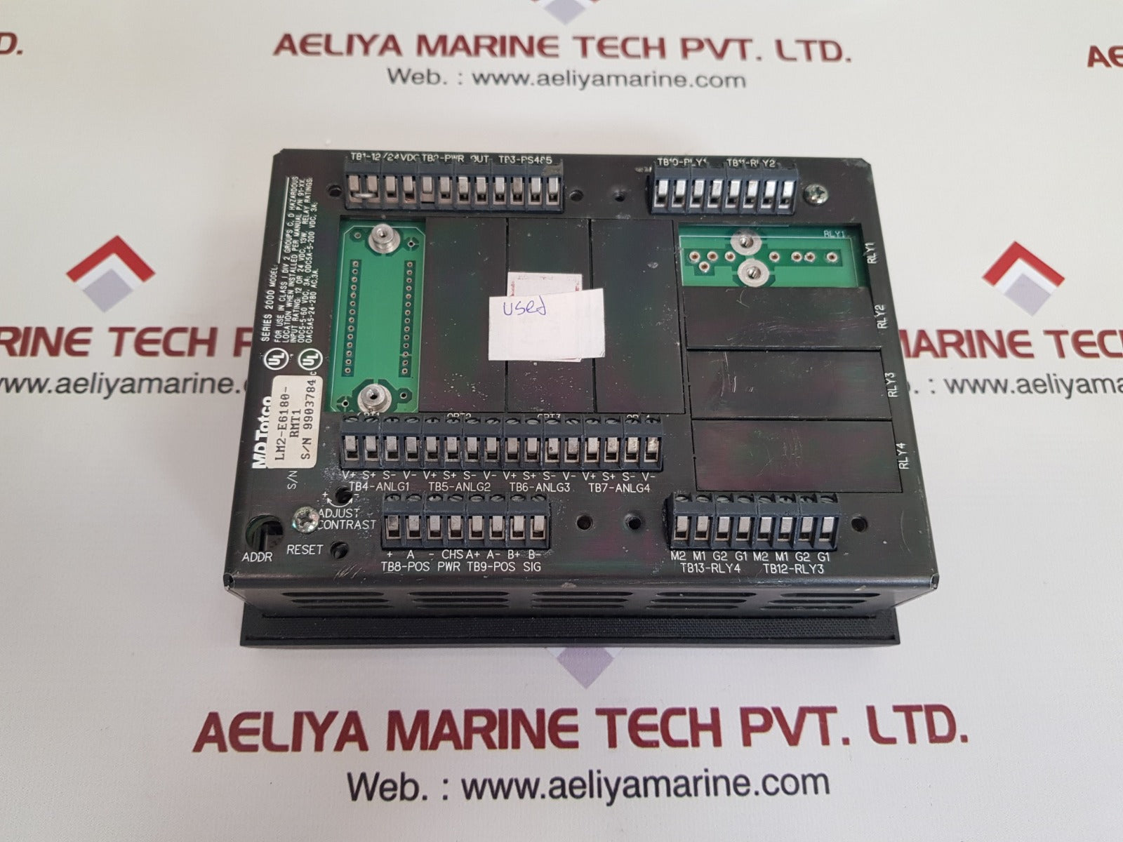 Md totco series 2000 lm2-e6180-rmt1 panel - Image 3