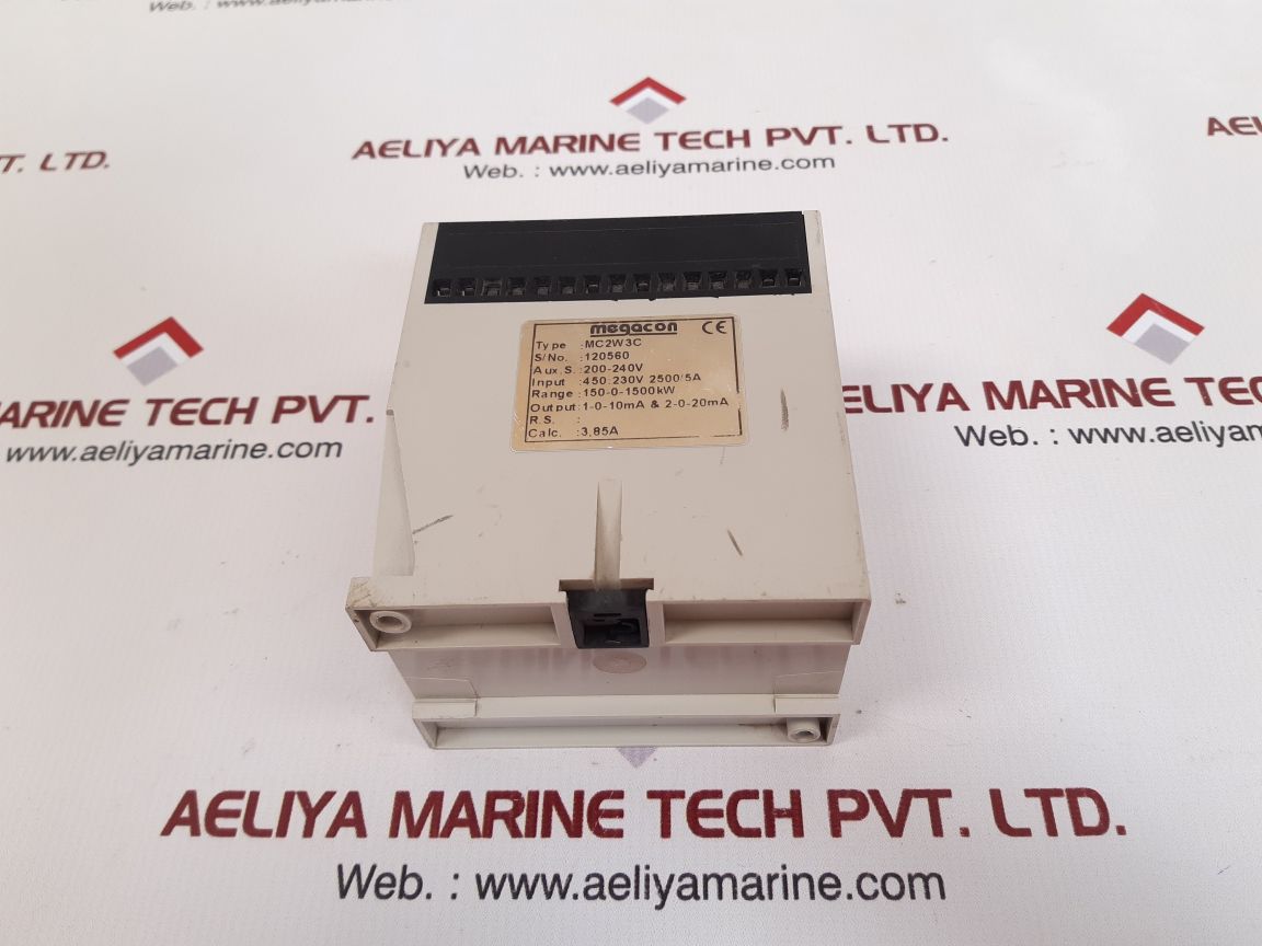 Megacon mc2w3c power transducer 2500/5a - Image 3