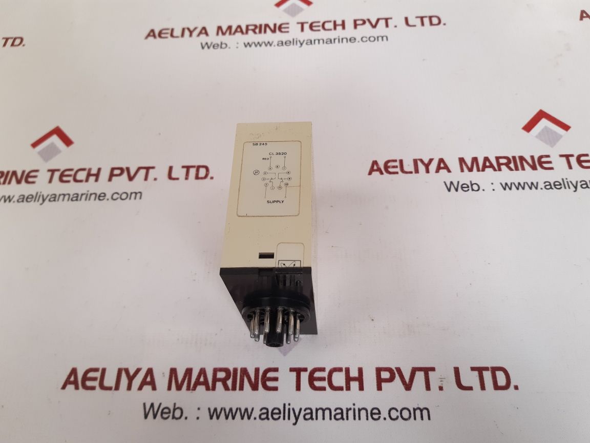 Electromatic S-system Sb245 024 Interval On Operate Time Relay 0.5-10 Min - Image 3